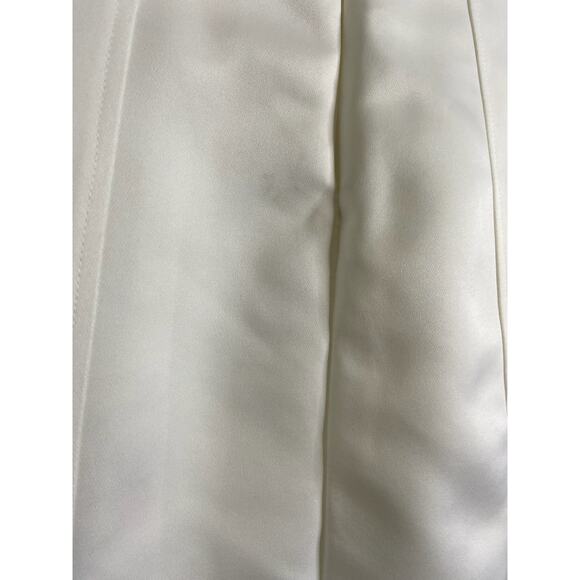 Line and Dot Samara Midi Dress Off Shoulder Puff Formal Bachelorette Bridal XS - Picture 9 of 12